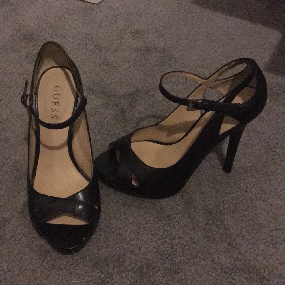 Guess Peep Toe Heels